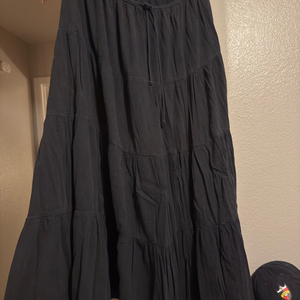 Aerie Black Maxi Skirt - Picture 3 of 4